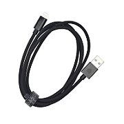 Dviced Cable USB-A to Lightning Nylon Textile 1,25m - Black