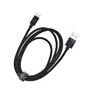 Dviced Cable USB-A to USB-C Nylon Textile 1,25m - Black
