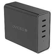 Dviced Desktop charger 140W GaN 4 USB-C EU - Black