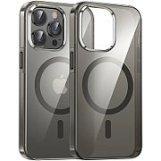 Dviced Magsafe iPhone 15 Pro clear case - Black