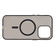 Dviced Magsafe iPhone 15 Pro Max clear case - Black