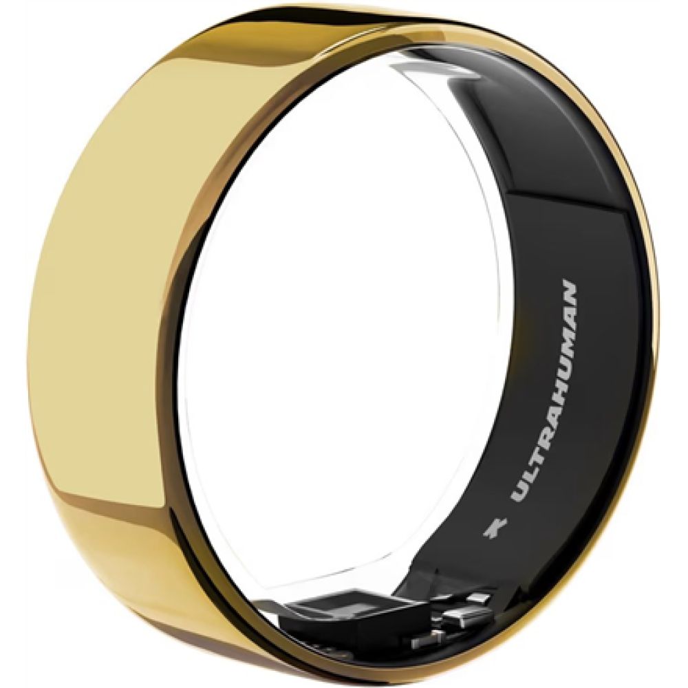 Ultrahuman Ring Air - Smart Ring, Charger, USB Cable / Size-09- Air_Gold