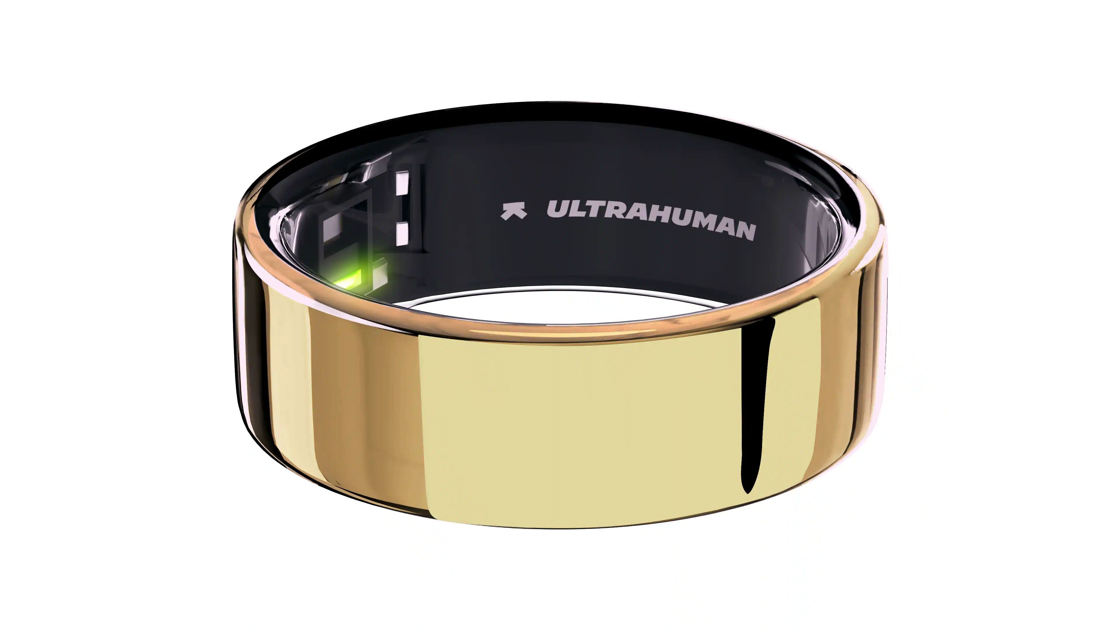 Ultrahuman Ring Air - Smart Ring, Charger, USB Cable / Size-13- Air_Gold
