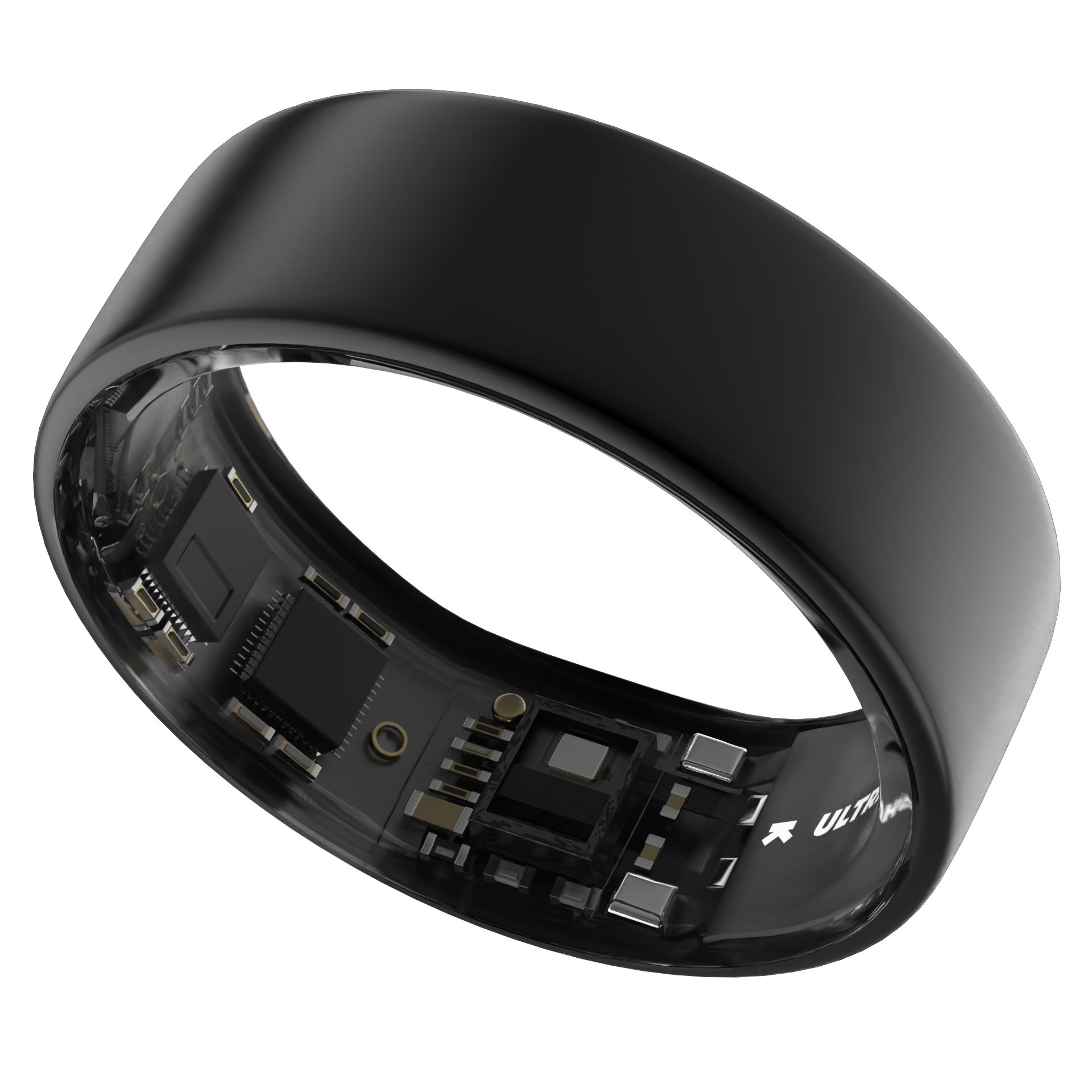 Ultrahuman Ring Air - Smart Ring, Charger, USB Cable / Size-06- Matt_Grey