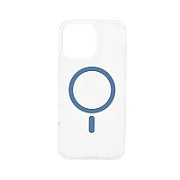 Dviced Magsafe iPhone 16 Pro Max clear case - Blue