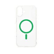 Dviced Magsafe iPhone 16  clear case - Green