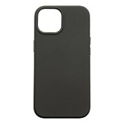 Dviced Leather case with magsafe for iPhone 15 - Black