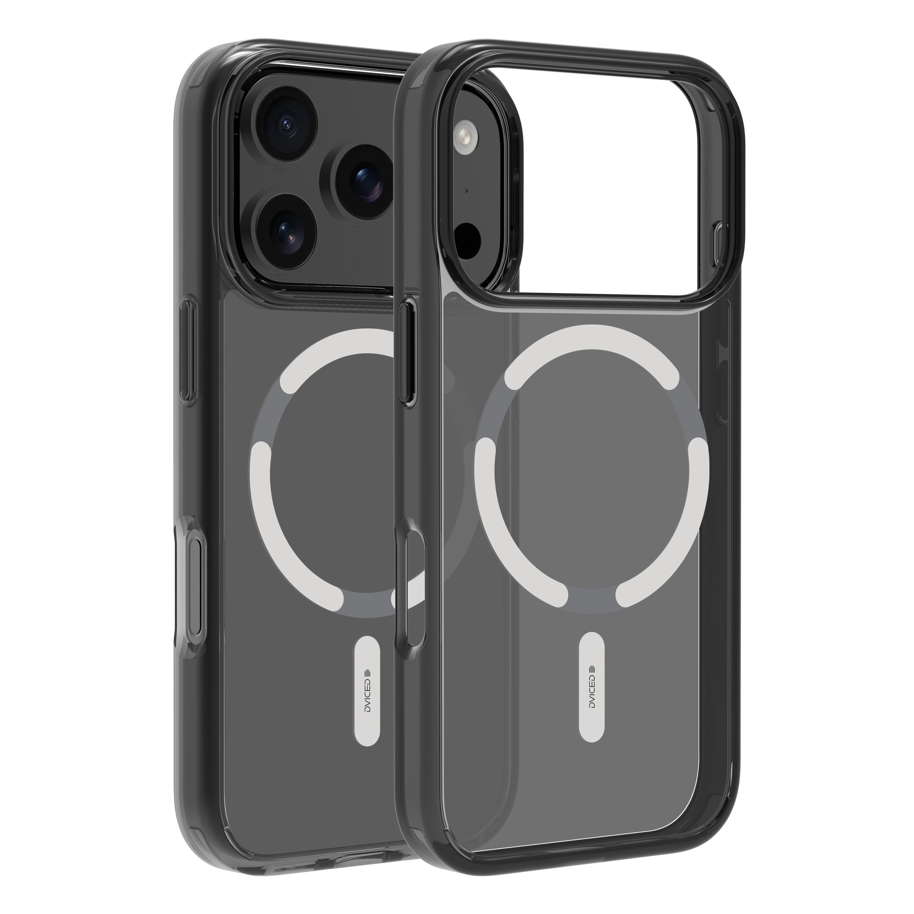 Dviced MagSafe iPhone 17 Pro smoke case - Silver