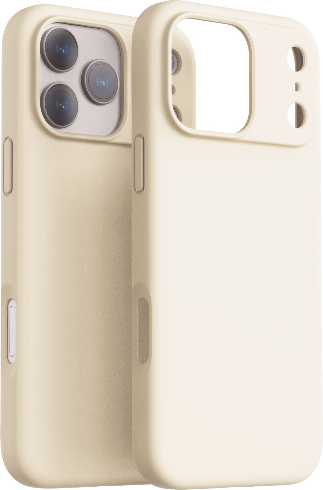 Dviced Silicone MagSafe iPhone 17 Pro case - Beige