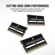 SODIMM, DDR5, 32GB, 5600MHz, C48, Negru, Vengeance