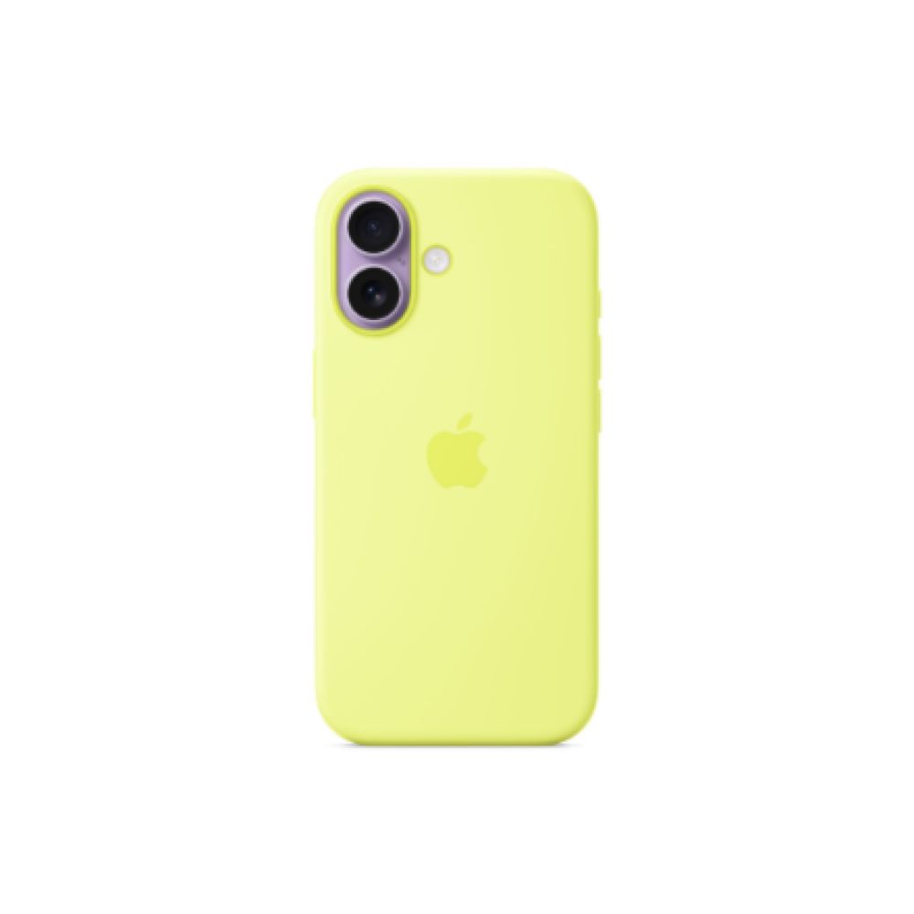 Apple iPhone 17 Silicone Case with MagSafe - Neon Yellow