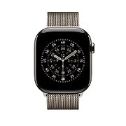 Apple Watch 46mm Loop:  Natural Milanese Loop - S/M