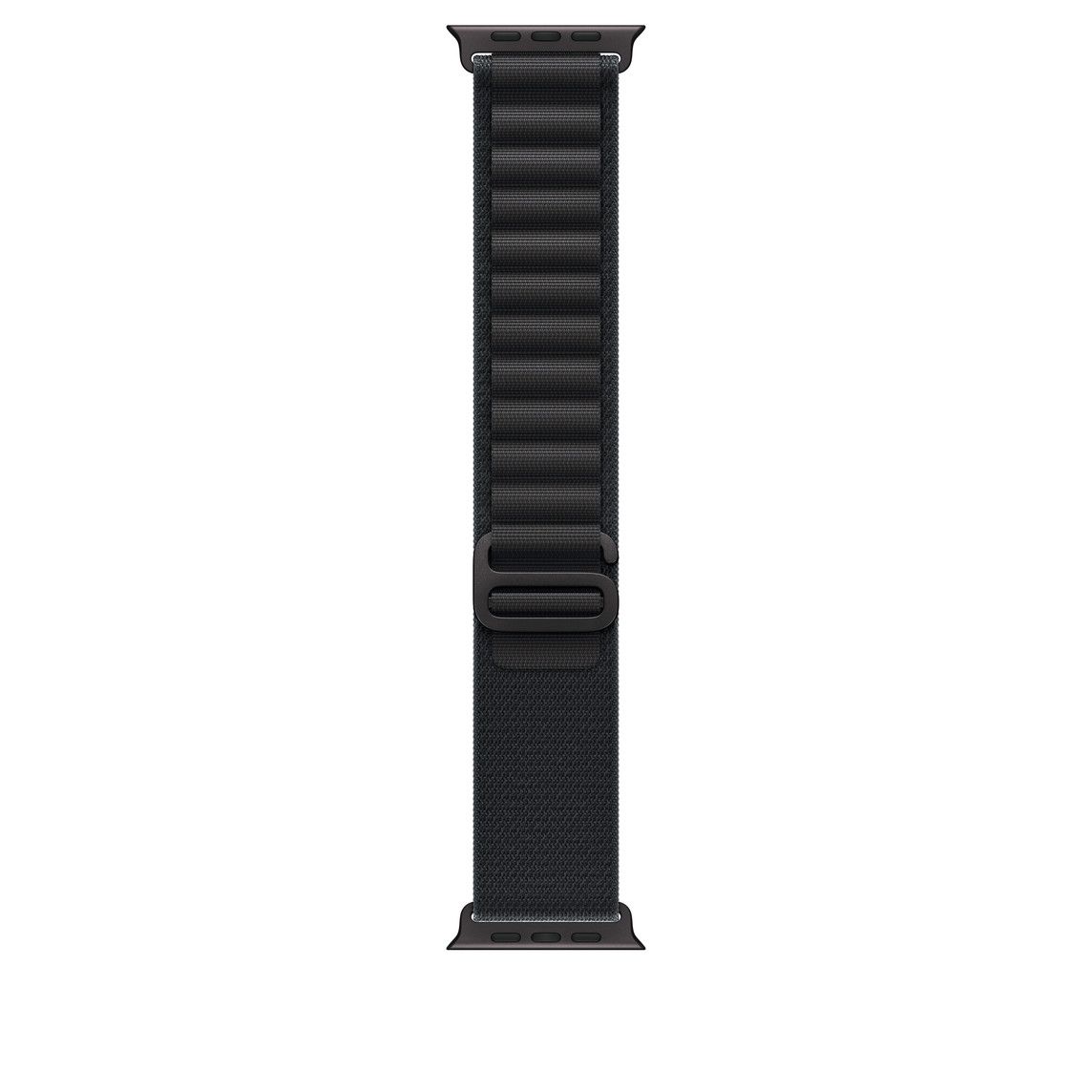 Apple Watch 49mm Loop:  Black Alpine Loop - Large - Black Titanium Finish