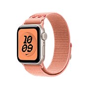 Apple Watch 40mm Loop:  Alpenglow Pink Nike Sport Loop