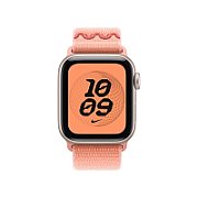 Apple Watch 40mm Loop:  Alpenglow Pink Nike Sport Loop
