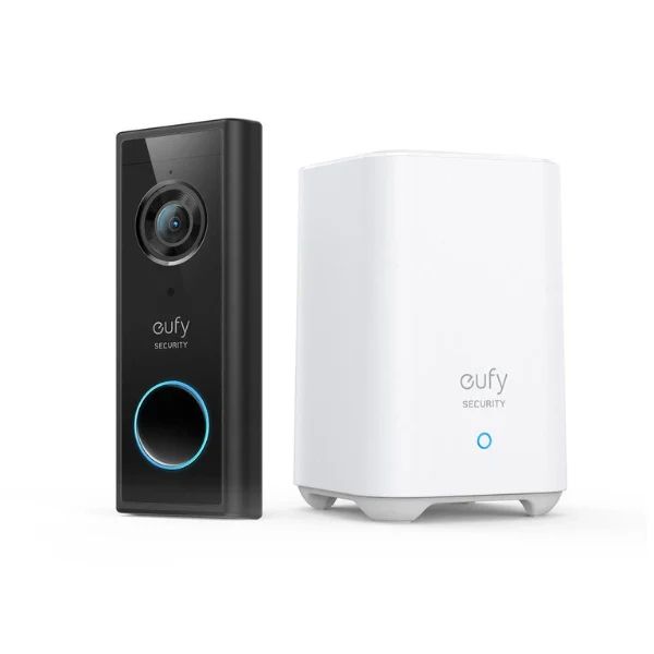 Video doorbell 2K black E82101W4