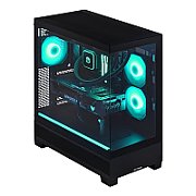 Desktop PC Actina Midi Tower, AMD Ryzen 7 7800X3D (8 C / 16 T, 5.0 GHz), 32 GB RAM, 1 TB SSD, AMD RX 9070 XT 16 GB, Fara sistem de operare
