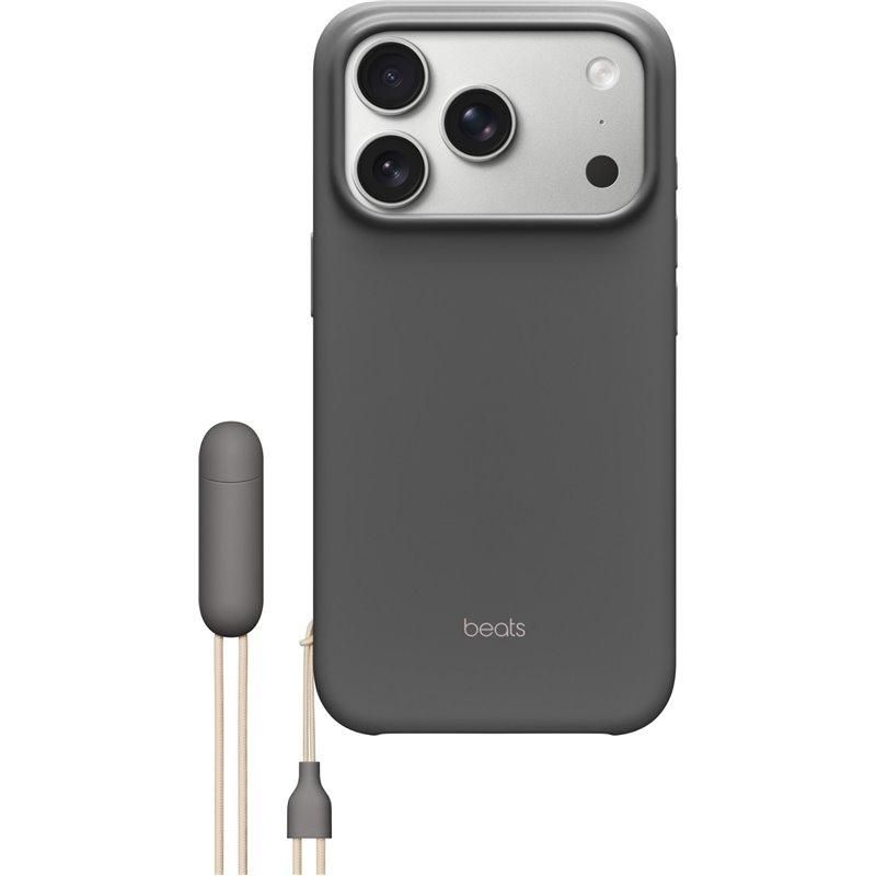Beats iPhone 17 Pro Kickstand Case with MagSafe and Camera Control - Granite Gray