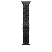 Apple Watch Ultra 3 GPS + Cellular 49mm Black Titanium Case with Black Titanium Milanese Loop - Large