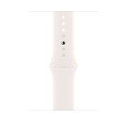 Apple Watch Series 11 GPS 46mm Rose Gold Aluminium Case with Light Blush Sport Band - M/L