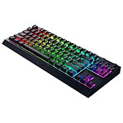 Tastatura wireless Razer Blackwidow V4 TKL HyperSpeed, switch Razer™ Mechanical Switches Gen-3 (Tactile), iluminare Razer™ Chroma RGB, pana la 980 ore autonomie, negru