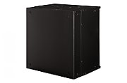 19  12U SOHO PRO black wall mount cabinet
