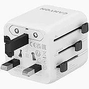 CANYON Travel Adapter OnTour 70 EU/UK/US/AUS 70W White
