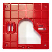 Buton adresabil INIM EC0020 manual de semnalizare incendiu, resetabil, rosu