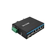 Switch Olycom IM-FP244GE industrial PoE 4 porturi Gigabit, 2 SFP