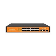 Switch BestNPS NPS16F2G1G PoE 16x10/100 + 2x100/1000Mbps + 1xSFP, 250m, max 300W