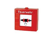 Buton conventional Bosch DM1103B-Ex dubla actiune, rosu, zona exploziva