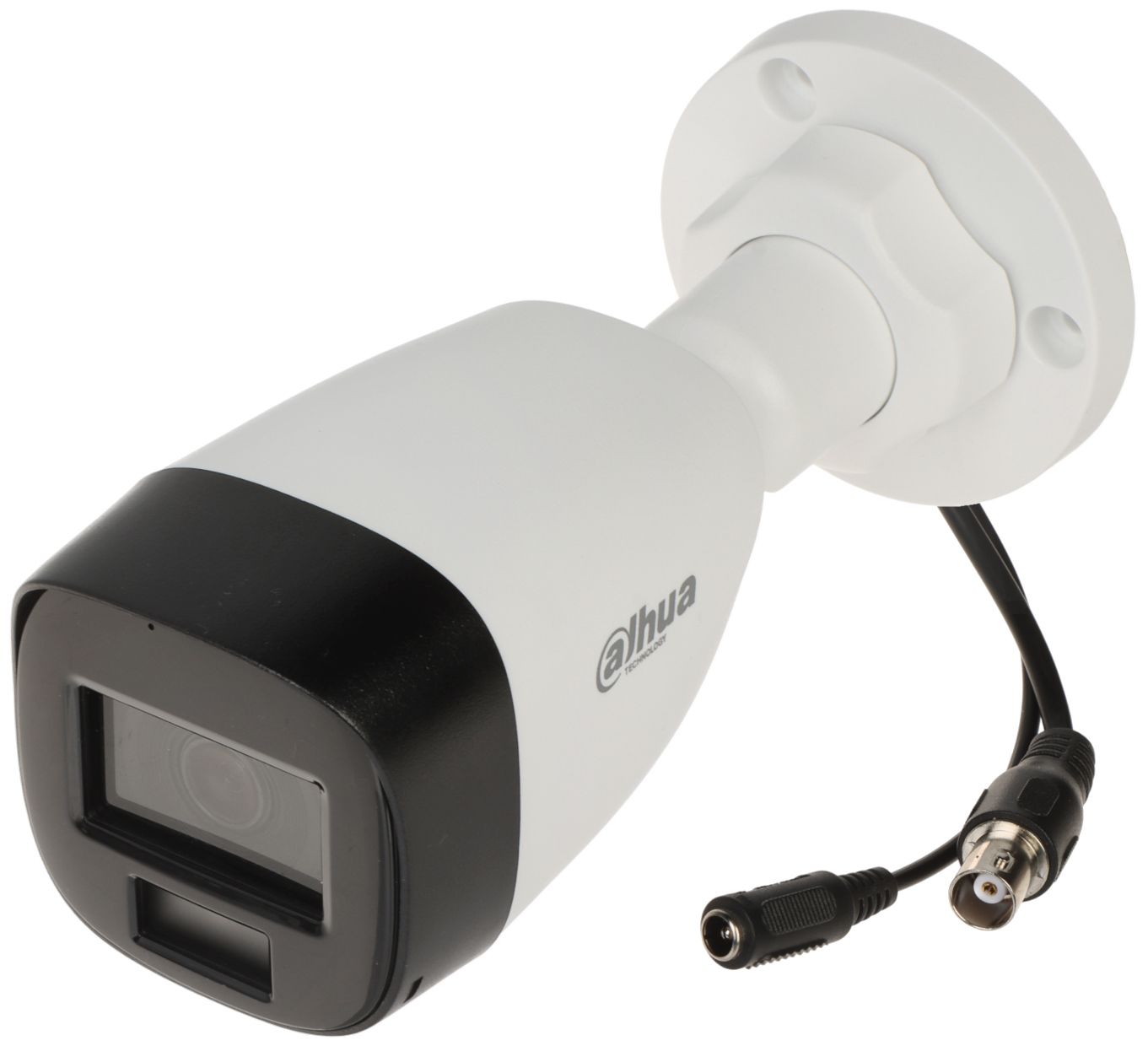 Camera de supraveghere Dahua HAC-HFW1500CL-IL-A-0280B-S2 bullet HDCVI 5 MP, IR/lumina alba 20 m, 2.8 mm, microfon