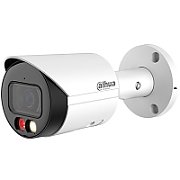 Camera de supraveghere Dahua IPC-HFW2249S-S-IL-0360B  bullet IP 2 MP, 3.6 mm, IR / lumina alba 30 m, slot card, PoE