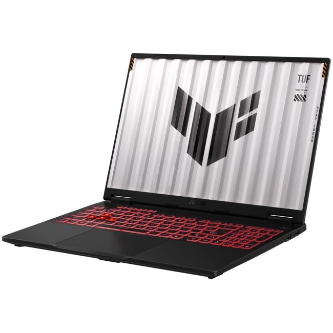 Laptop Asus TUF Gaming A16 FA608UP-R7165, 16 inch 1920 x 1200, AMD 260 (8 C / 16 T, 3.8 GHz - 5.1 GHz, 8 MB + 16 MB cache), 16 GB DDR5, 512 GB SSD, Nvidia GeForce RTX 5070, Fara sistem de operare