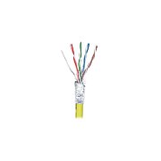 Cablu F/UTP cat.5e, manta PVC, Euroclass Eca - 305m/tambur, galben - Molex