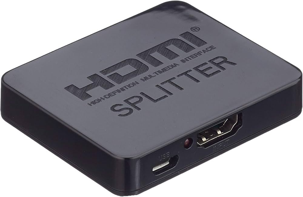 Splitter HDMI 2 porturi, 1 intrare - 2 iesiri, 3D, 4K x 2K, FULL HD, cablu USB, PremiumCord