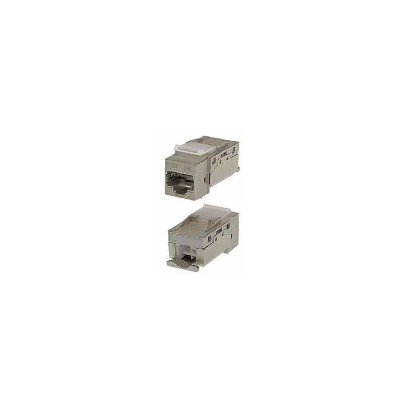 Conector slim Tool-less Keystone, 1xRJ45 STP cat.6A PowerCat - Molex