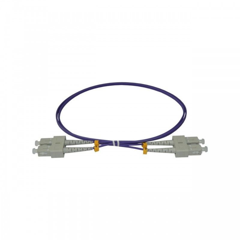 Patchcord FO SC/PC-SC/PC, MM OM4 50/125, manta LSZH 3.0mm, duplex 3m - Emtex