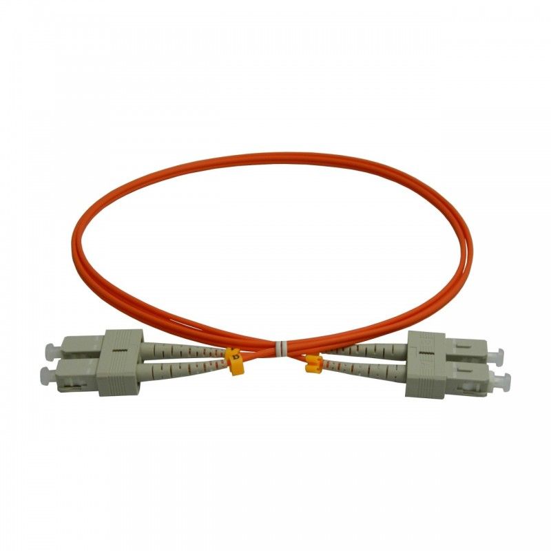 Patchcord FO SC/PC-SC/PC, MM OM2 50/125, manta LSZH 3.0mm, duplex 1m - Emtex