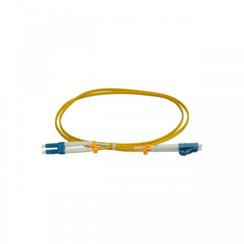 Patchcord FO LC/PC-LC/PC, SM OS2 9/125, manta LSZH 3.0mm, duplex 20m - Emtex