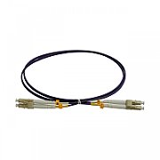 Patchcord FO LC/PC-LC/PC, MM OM4 50/125, manta LSZH 3.0mm, duplex 1m – EMTEX
