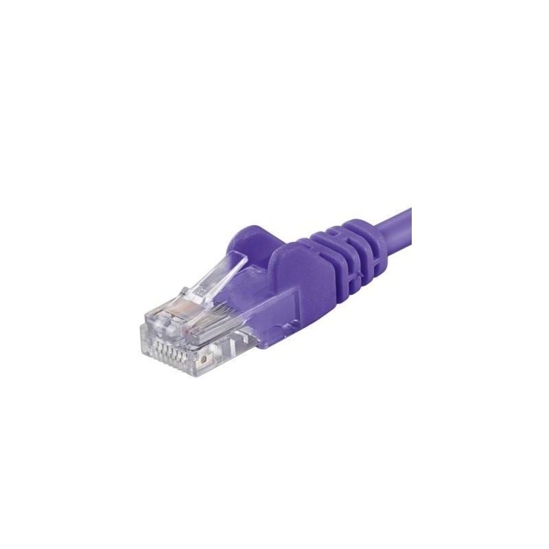 Patchcord UTP RJ45-RJ45 Cat.5e 0.5m, violet