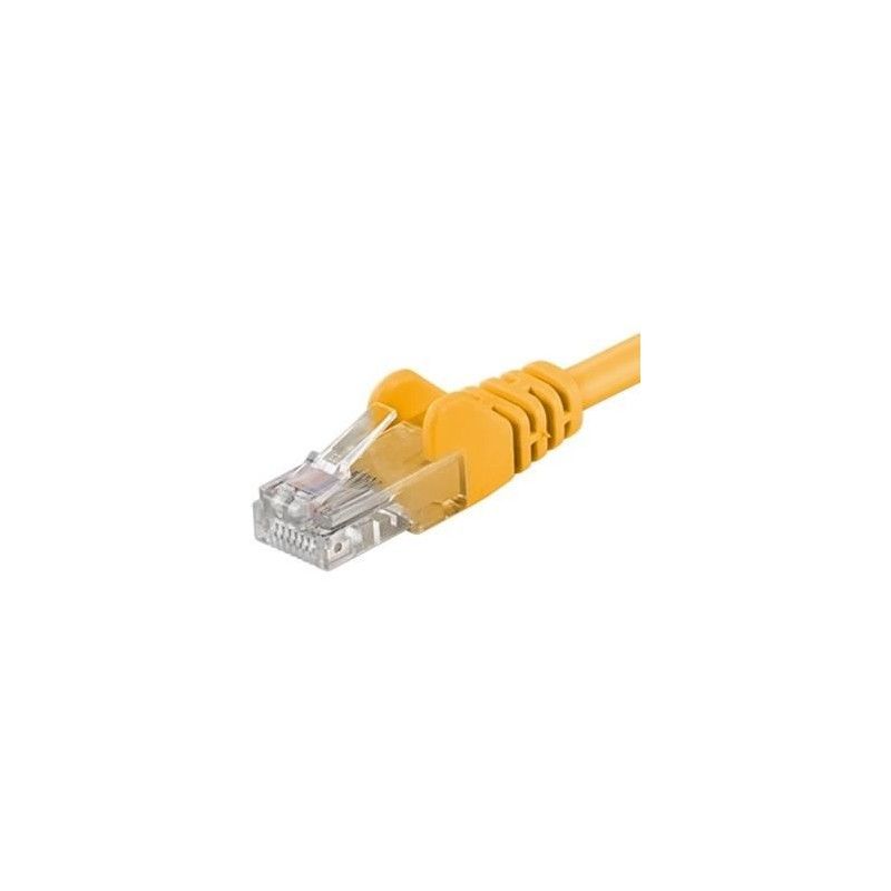 Patchcord UTP RJ45-RJ45 Cat.6, 5m, galben