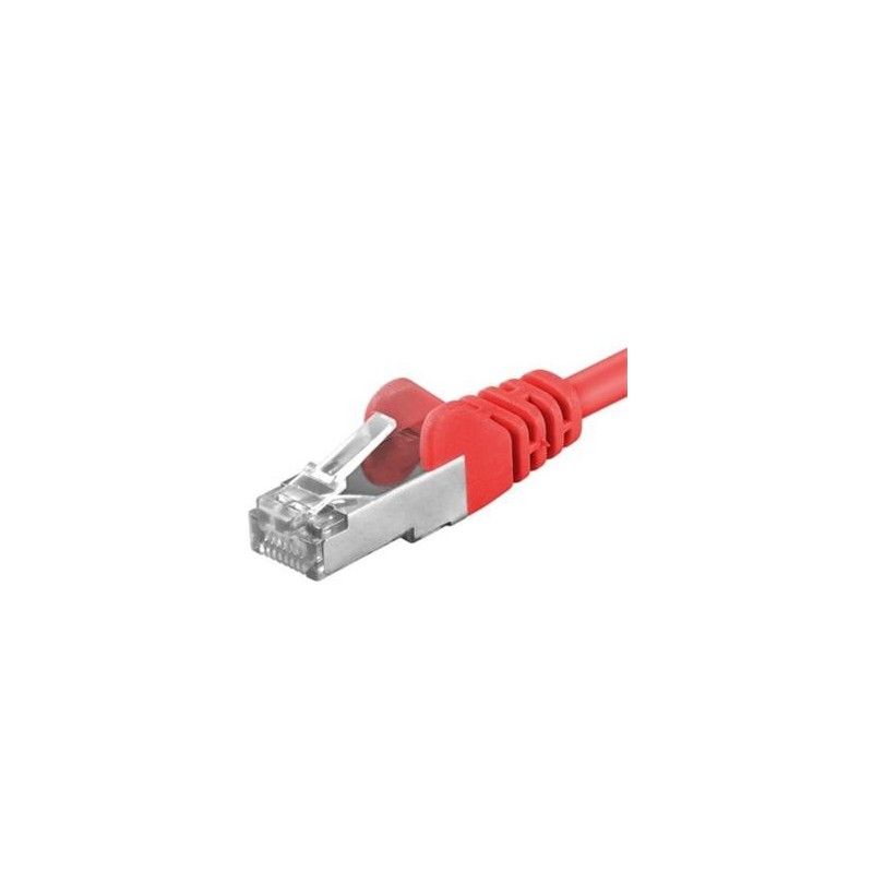 Patchcord SFTP RJ45-RJ45 Cat.6A, 1.5m, rosu