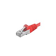 Patchcord SFTP RJ45-RJ45 Cat.6A, 1.5m, rosu