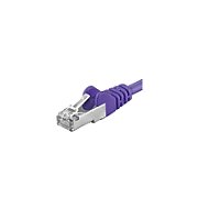 Patchcord SFTP RJ45-RJ45 Cat.6A, 1.5m, violet