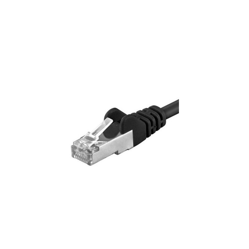 Patchcord SFTP RJ45-RJ45 Cat.6A, 3m, negru