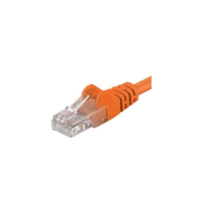Patchcord UTP RJ45-RJ45 Cat.5e 5m, portocaliu