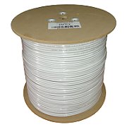 Cablu coaxial RG59 + alimentare 2x0,75 (central Cu + tresa Cu-Al +alimentare Cu) - EMTEX (305m/tambur)