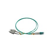Patchcord FO SC/PC-LC/PC, MM OM3 50/125, manta LSZH 3.0mm, duplex 30m – EMTEX